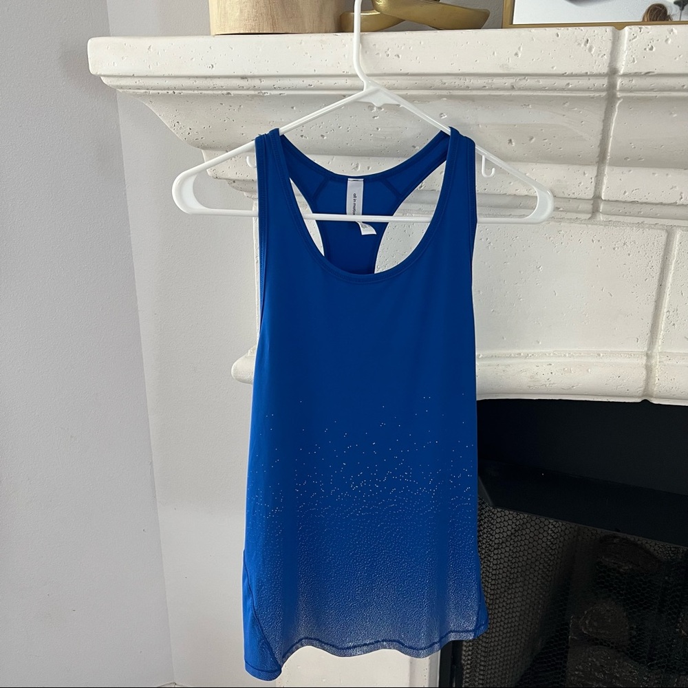 Blue Workout Tank